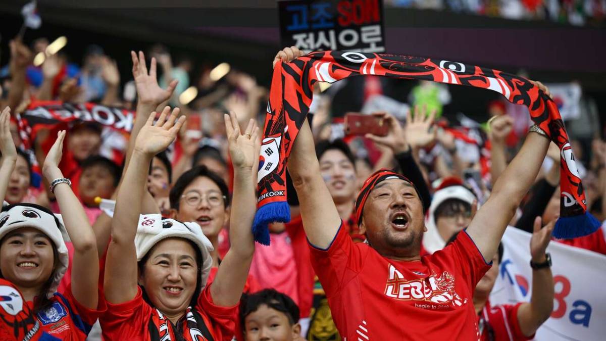 南韓太極虎球迷也相當顯眼