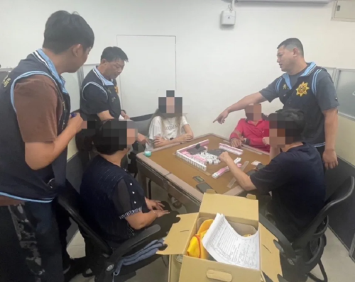 UBO8 台灣資訊 走進場就賭 麻將桌遊社涉聚賭警查扣賭資抽頭金66萬元