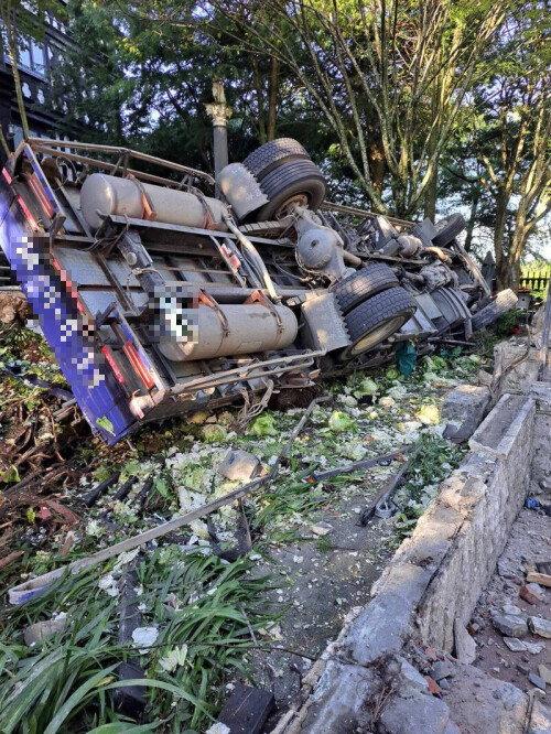 南投仁愛台14甲線菜車2